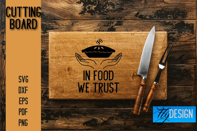 Cutting Board SVG | Kitchen Quotes SVG | Kitchen Sayings SVG SVG Fly Design 