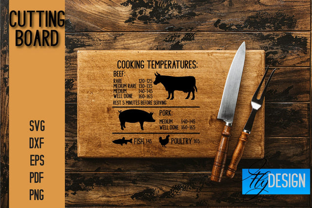 Cutting Board SVG | Kitchen Quotes SVG | Kitchen Sayings SVG SVG Fly Design 