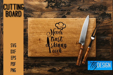Cutting Board SVG | Kitchen Quotes SVG | Kitchen Sayings SVG SVG Fly Design 