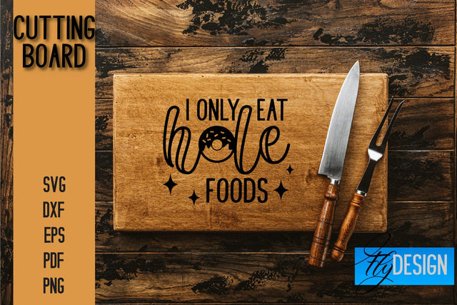 Cutting Board SVG | Kitchen Quotes SVG | Kitchen Sayings SVG SVG Fly Design 