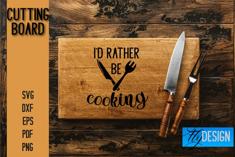 Cutting Board SVG | Kitchen Quotes SVG | Kitchen Sayings SVG SVG Fly Design 