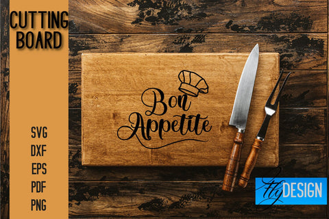 Cutting Board SVG | Kitchen Quotes SVG | Kitchen Sayings SVG SVG Fly Design 