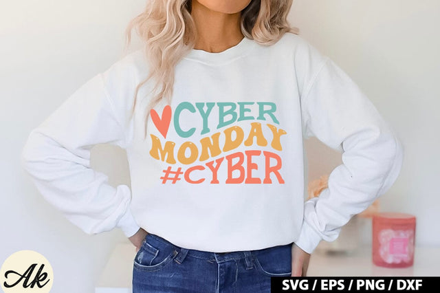 Cyber monday #cyber Retro SVG SVG akazaddesign 