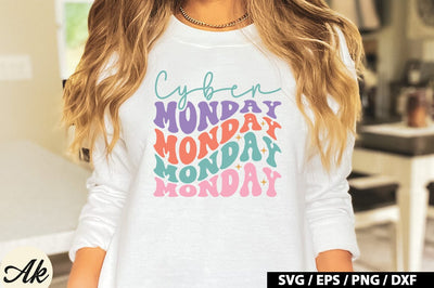 Cyber monday Retro SVG SVG akazaddesign 