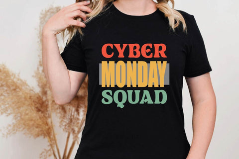 Cyber Monday Squad SVG Shahin alam 