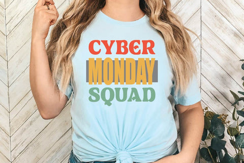 Cyber Monday Squad SVG Shahin alam 