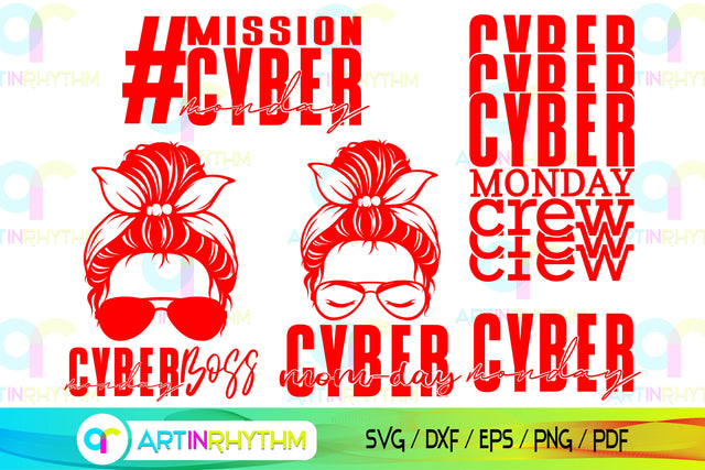 Cyber Monday svg bundle SVG Artinrhythm shop 