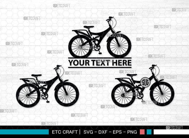 Cycle Monogram, Cycle Silhouette, Bicycle Svg, Cycle Svg, Sport Svg, SB00041 SVG ETC Craft 