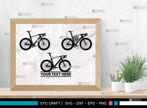 Cycle Monogram, Cycle Silhouette, Bicycle Svg, Cycle Svg, Sport Svg, SB00041 SVG ETC Craft 