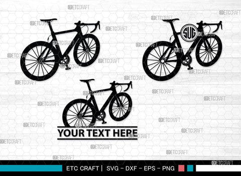 Cycle Monogram, Cycle Silhouette, Bicycle Svg, Cycle Svg, Sport Svg, SB00041 SVG ETC Craft 