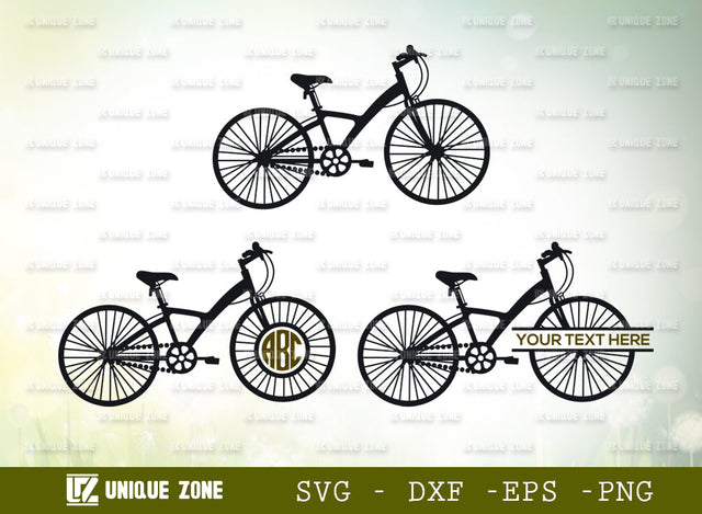 Cycle SVG Cut File, Bicycle Svg, Bike Svg, Cycling Svg, Sport Svg, Bicycle With Basket Svg, Retro Bike Svg, Vintage Bike Svg, Adult Bike Svg, SVG Unique Zone 