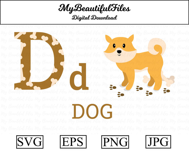 d-dog SVG MyBeautifulFiles 