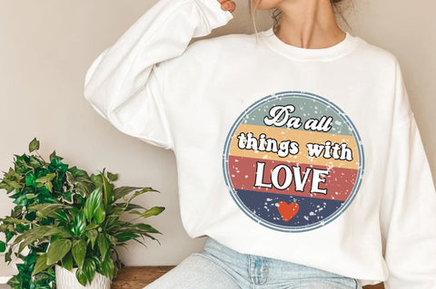 Da All Things With Love Christian Sublimation Sublimation Jagonath Roy 