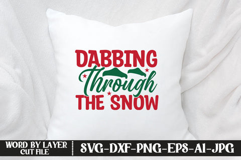 Dabbing Through The Snow SVG DESIGN SVG MStudio 
