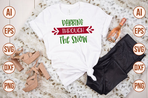 Dabbing Through the Snow-svg SVG nirmal108roy 