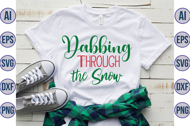 Dabbing Through the Snow svg SVG orpitasn 