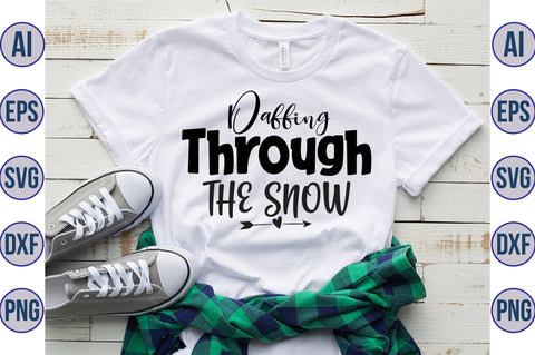 Dabbing Through the Snow svg SVG orpitasn 