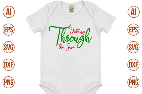 Dabbing Through the Snow-svg SVG orpitasn 