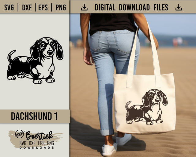 Dachshund 1, SVG file SVG Boertiek 