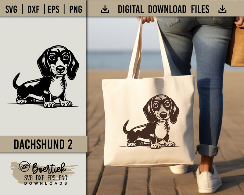 Dachshund 2, SVG file SVG Boertiek 