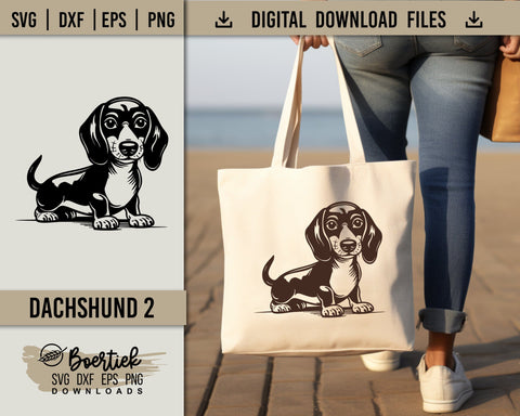 Dachshund 2, SVG file SVG Boertiek 