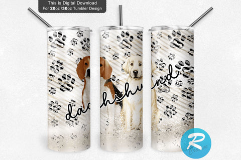 Dachshund Dog 20 oz / 30 oz Tumbler PNG Sublimation Regulrcrative 