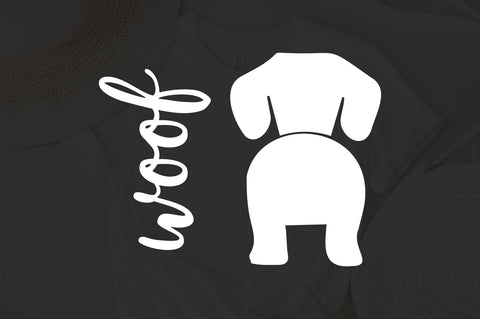 Dachshund Dog Butt Hook Svg File, Pet Svg, Dog Butt Leash Holder SVG, Dog butt PNG, Woof svg, Digital Cut File, CNC file SVG Fauz 