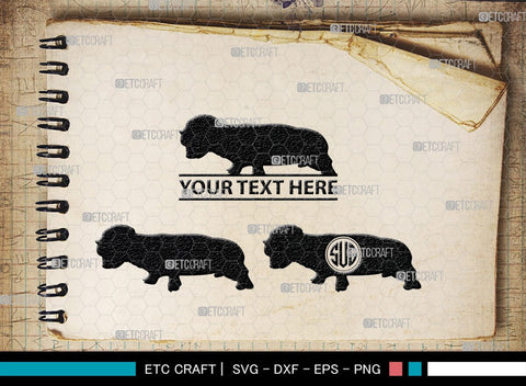 Dachshund Dog Monogram, Dachshund Dog Silhouette, Dachshund Dog SVG, Dachshund Svg, Dog Svg, SB00249 SVG ETC Craft 