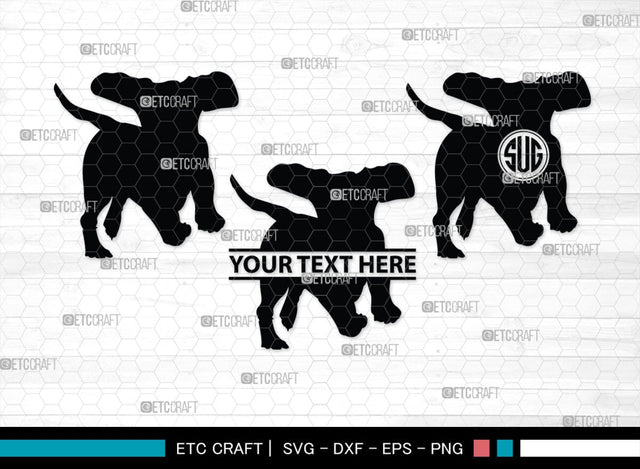 Dachshund Dog Monogram, Dachshund Dog Silhouette, Dachshund Dog SVG, Dachshund Svg, Dog Svg, SB00249 SVG ETC Craft 