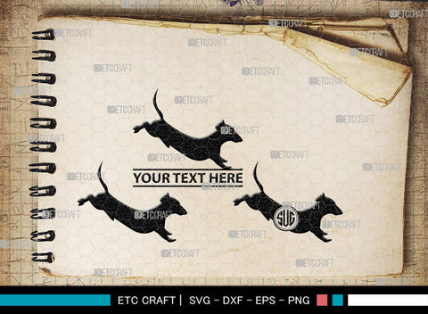 Dachshund Dog Monogram, Dachshund Dog Silhouette, Dachshund Dog SVG, Dachshund Svg, Dog Svg, SB00249 SVG ETC Craft 