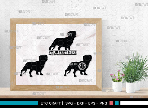 Dachshund Dog Monogram, Dachshund Dog Silhouette, Dachshund Dog SVG, Dachshund Svg, Dog Svg, SB00249 SVG ETC Craft 