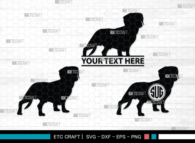 Dachshund Dog Monogram, Dachshund Dog Silhouette, Dachshund Dog SVG, Dachshund Svg, Dog Svg, SB00249 SVG ETC Craft 