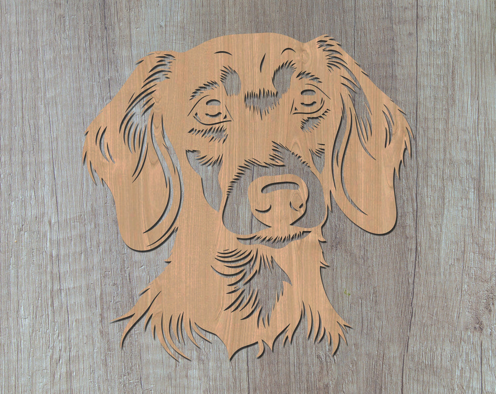 Dachshund Laser Svg Cut File, Dachshund Glowforge File, Wiener Dog Dxf 