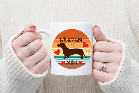 Dachshund mom | Dog mom PNG Sublimation Svetana Studio 