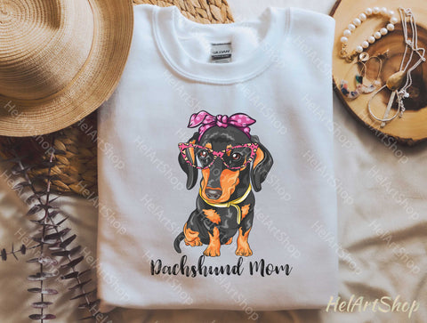 Dachshund Mom Png, Sublimation Png Sublimation _HelArtShop_ 