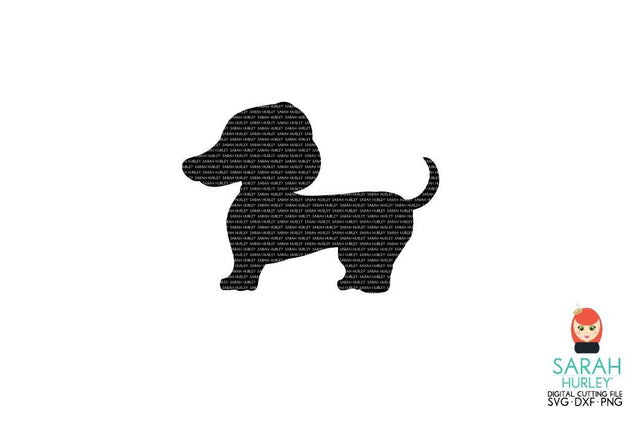 Dachshund Silhouette SVG Sarah Hurley 