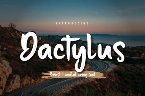 Dactylus Font twinletter 
