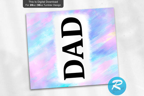 Dad 20 oz / 30 oz Tumbler PNG Sublimation Regulrcrative 