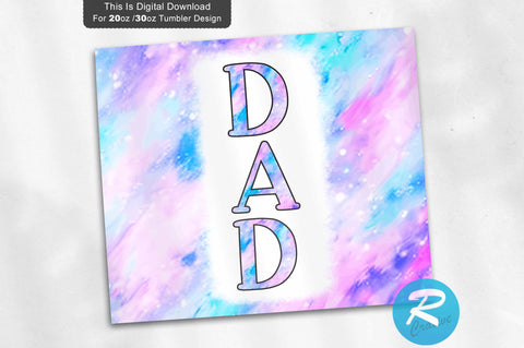 Dad 20 oz / 30 oz Tumbler PNG Sublimation Regulrcrative 