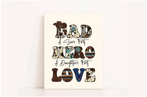 Dad a son’s first hero a daughter’s first love Sublimation Jagonath Roy 