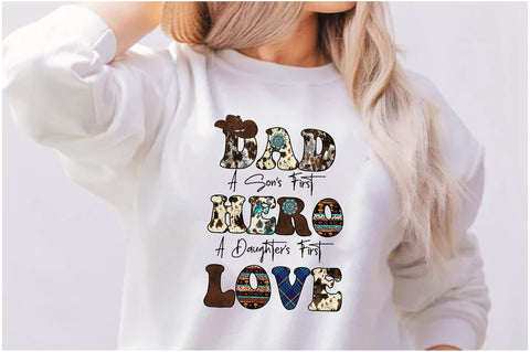 Dad a son’s first hero a daughter’s first love Sublimation Jagonath Roy 