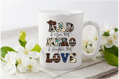 Dad a son’s first hero a daughter’s first love Sublimation Jagonath Roy 