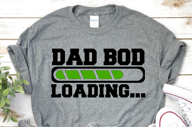 Dad Bod Loading SVG | Father's Day Design SVG RedFoxDesignsUS 