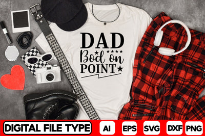 Dad Bod on Point SVG CraftlabSvg29 