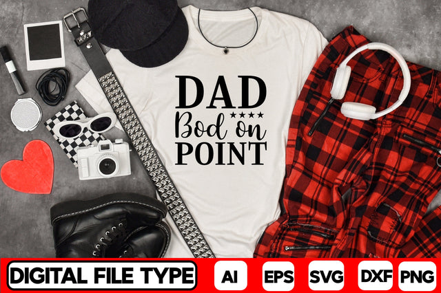 Dad Bod on Point SVG CraftlabSvg29 