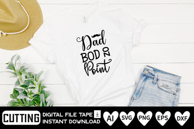Dad Bod on Point SVG CraftlabSvg29 