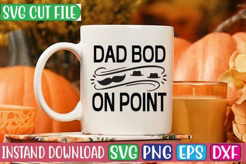 Dad Bod on Point SVG Cut File SVG Studio Innate 