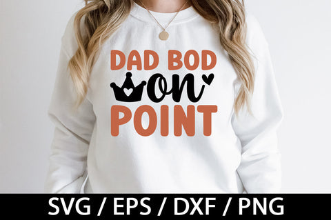Dad bod on point svg SVG akazaddesign 