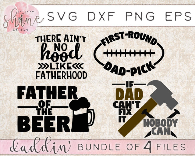 Dad Bundle SVG Poppy Shine Design