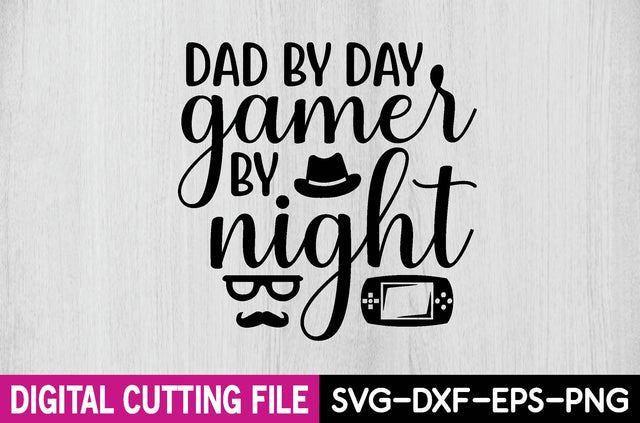 dad by day gamer by night svg design SVG farhad farhad 